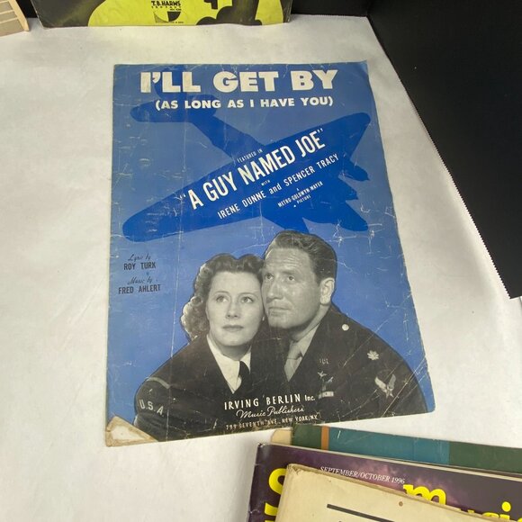 Vintage Music and Lyric Sheets Books Mixed Lot of 11 - Picture 8 of 10